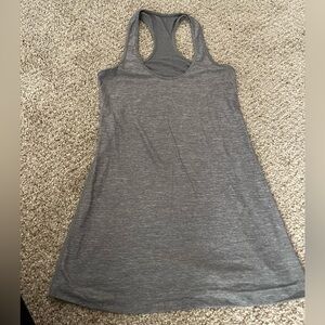Lululemon heathered gray Cool Racerback